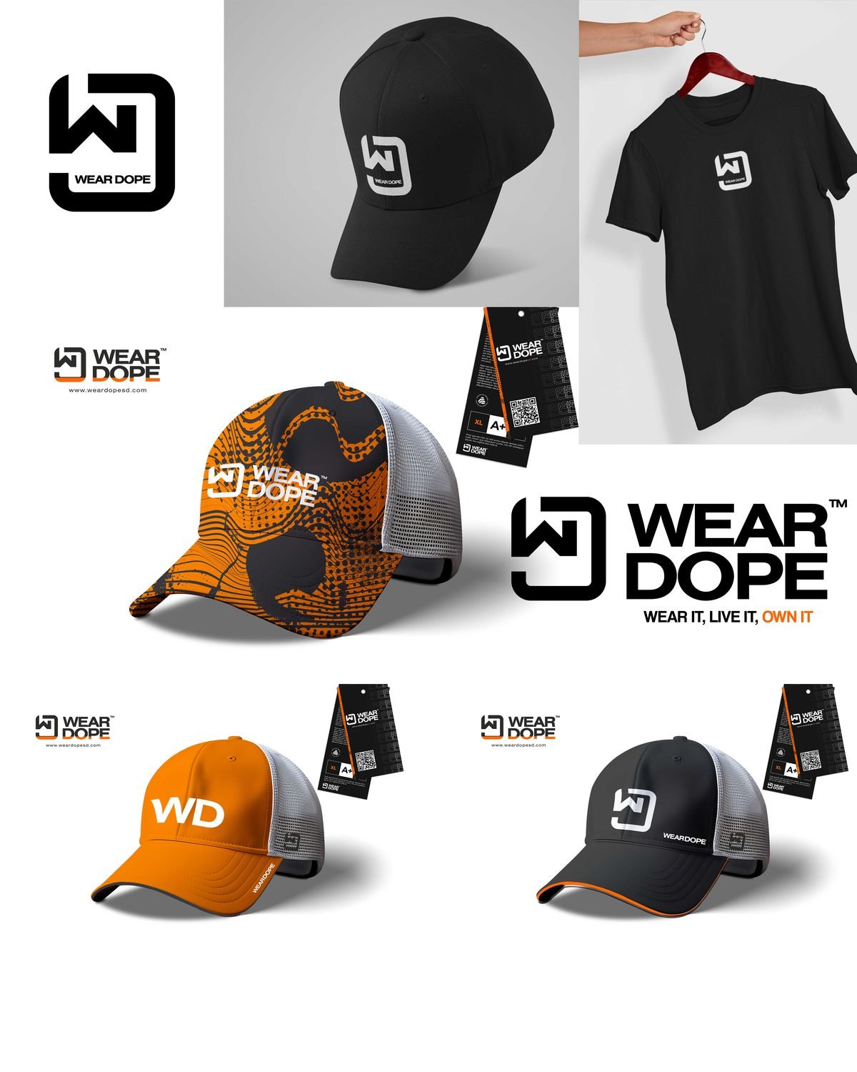 Wear Dope apparel branding