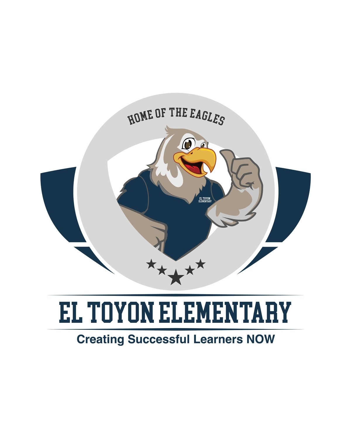 El Toyon Elementary logo and mascot