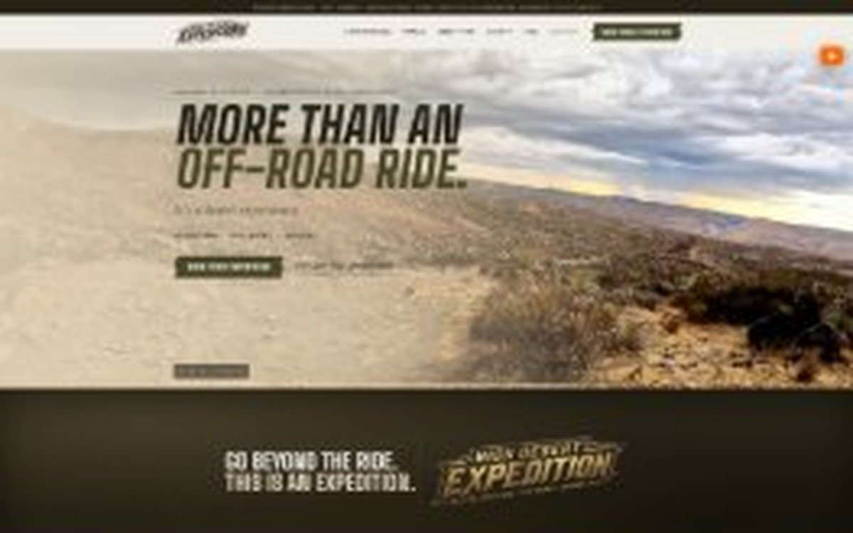 High Desert Expeditions website